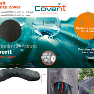 Garden Impressions Coverit Loungeset Hülle - 340x98xH70 cm