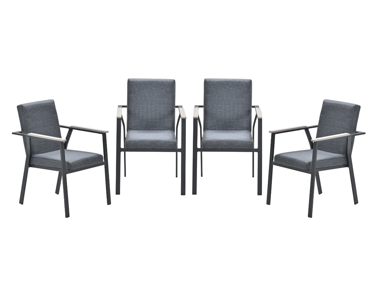 Garden Impressions Catania tuinstoelen set van 4 all weather